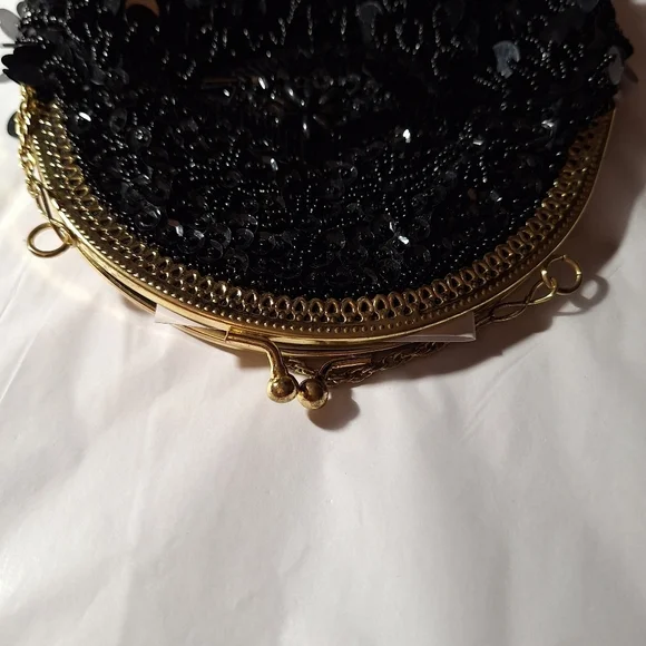 🟠 Vintage Beaded Cocktail Bag - Picture 13 of 15